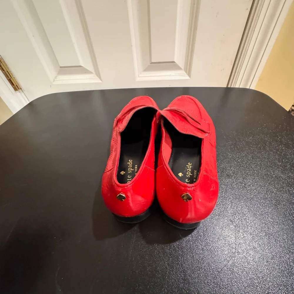 Kate Spade red Leather Shoes size 6 M